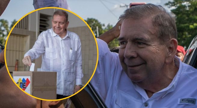 Edmundo González tras emitir su voto:»Llegó el día de la reconciliación»