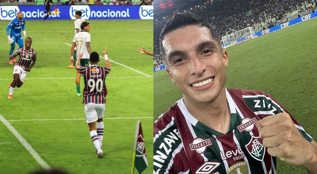 Kevin Serna debutó en Fluminense de Brasil.