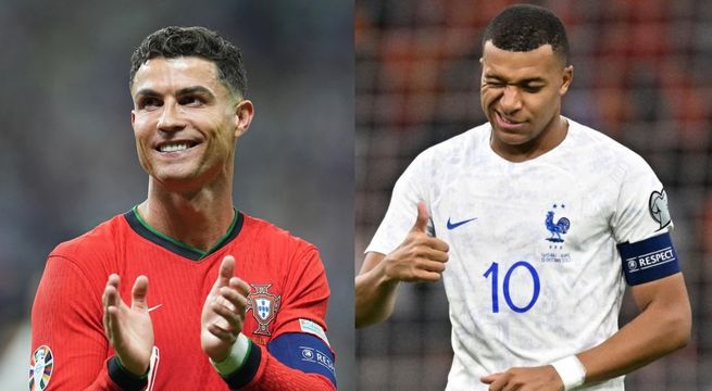 A qué hora juega Portugal vs. Francia EN VIVO con Cristiano Ronaldo y Mbappé