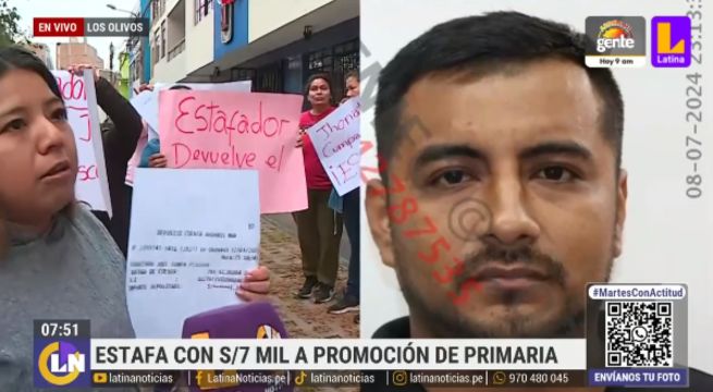 Tesorero robó S/ 7 mil que eran destinado para la fiesta de promoción