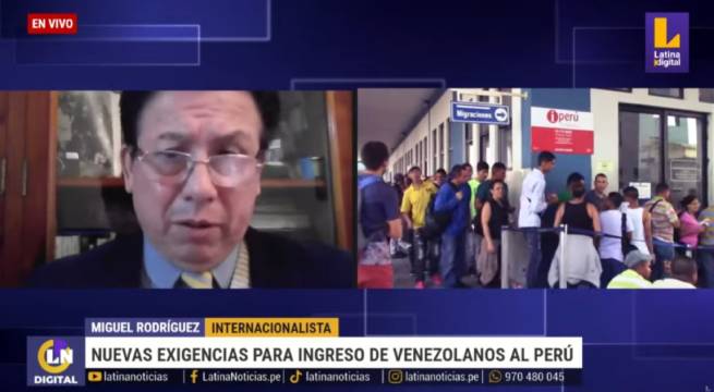 Exministro de Relaciones Exteriores: «Perú no está promoviendo la xenofobia al implementar esta resolución»