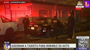 Falsos pasajeros asesinan a taxista que brindaba servicio por aplicativo| VIDEO