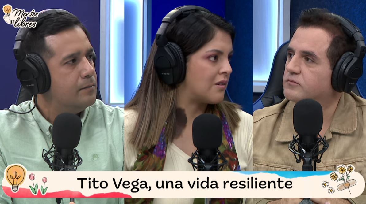 Tito Vega en ‘Mentes libres’: «La resiliencia no me ha permitido quedarme en el dolor y la pena»