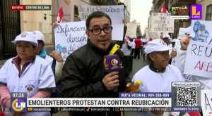 Emolienteros protestan contra la Municipalidad de Lima: ¿qué reclaman?