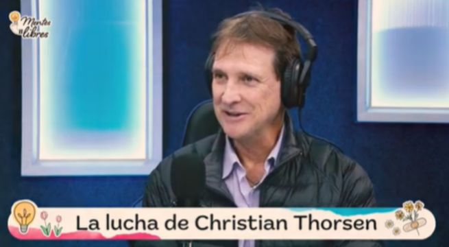 Christian Thorsen habla sobre diagnóstico de cáncer en ‘Mentes libres’: «Es un regalo»