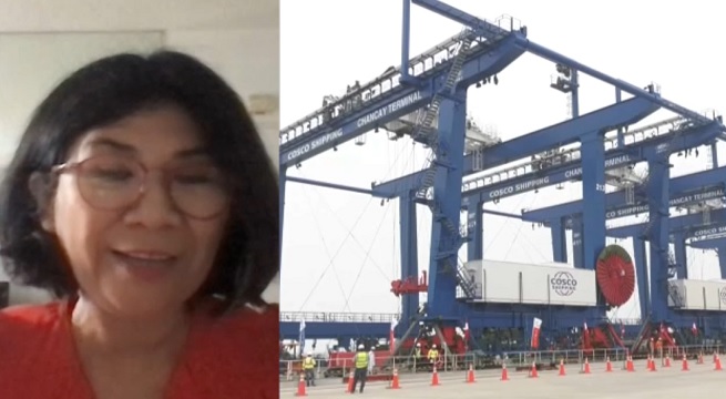 Patricia Castro sobre Chancay: «El desarrollo del puerto no es algo que se pueda hacer tan pronto»