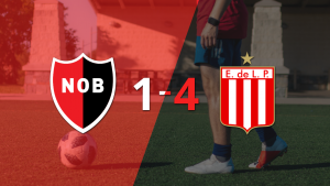 Estudiantes logra remontada y goleada ante Newell`s