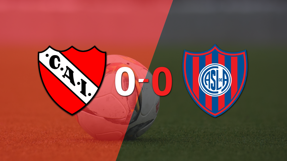 Independiente y San Lorenzo igualaron sin goles en el marcador