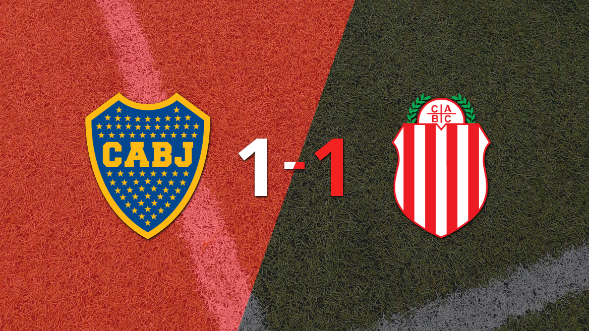 Boca Juniors no pudo en casa ante Barracas Central y empataron 1-1