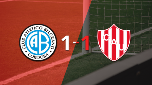 Belgrano empató 1-1 contra Unión sobre el final del partido