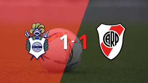 Reparto de puntos en el empate a uno entre Gimnasia y River Plate