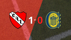 Independiente le ganó 1-0 a Rosario Central