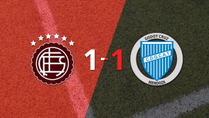 Lanús y Godoy Cruz empataron 1 a 1