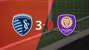 Tranquila victoria de Sporting Kansas City por 3 a 0 frente a Orlando City SC