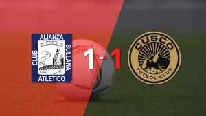 Alianza Atlético y Cusco FC igualaron 1 a 1