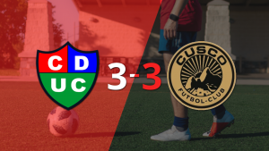 Unión Comercio empató 3-3 ante Cusco FC con doblete de Marlon de Jesús