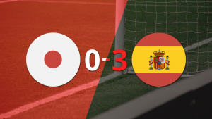 España venció 3-0 a Japón y clasificó a Semifinal