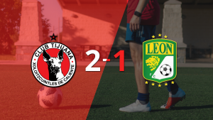 León no pudo con Tijuana y cayó por 2-1