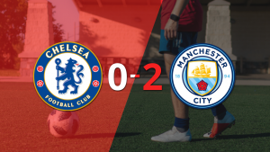 Manchester City fue superior y venció por dos goles a Chelsea en el estadio Stamford Bridge