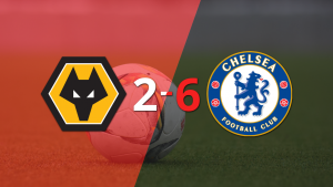 Chelsea goleó 6-2 a Wolverhampton con triplete de Noni Madueke