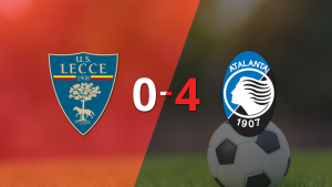 Marco Brescianini y Mateo Retegui impulsaron con dobletes la victoria 4-0 de Atalanta frente a Lecce