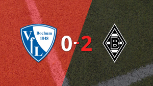 Bochum sucumbe ante B. Mönchengladbach y pierde por 2 a 0