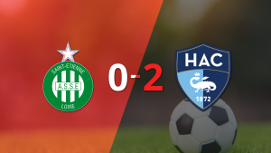 Con dos tantos, Le Havre AC derrotó a Saint Etienne en su casa