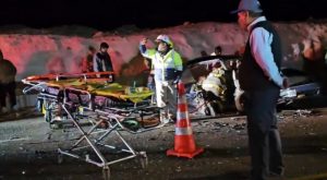 Accidente en carretera Tacna-Moquegua deja un muerto y varios heridos