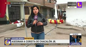 Asesinan a corista de Chacalón Jr. en plena presentación