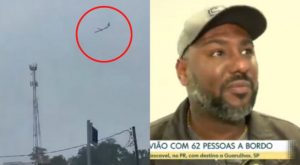 Pasajero se salvó de morir en el avión estrellado en Brasil por llegar tarde a su vuelo [VIDEO]