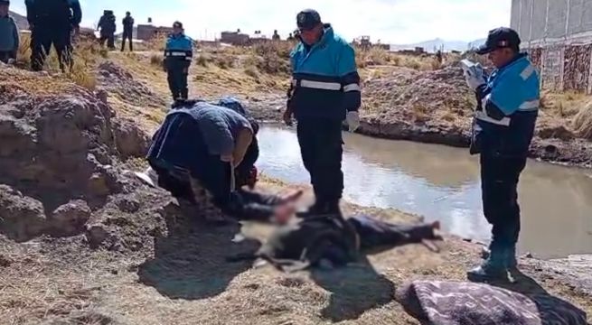 Dos niños mueren ahogados tras caer en un charco profundo en Juliaca