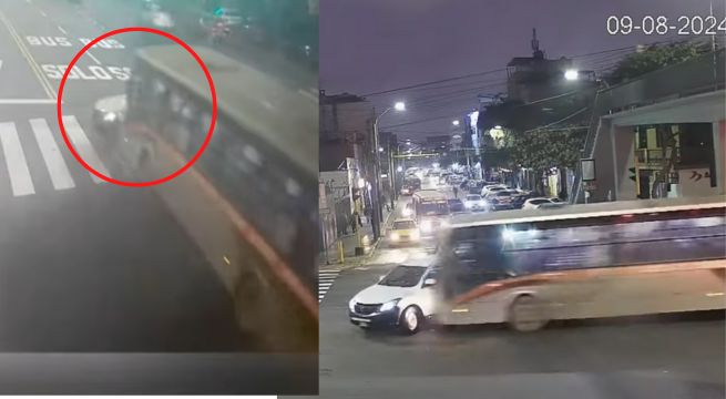 Nuevo choque en la av. Brasil entre una camioneta y un bus deja 7 heridos