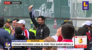 Stefano Peschiera llegó al Perú y tuvo un gran recibimiento por la hinchada [VIDEO]