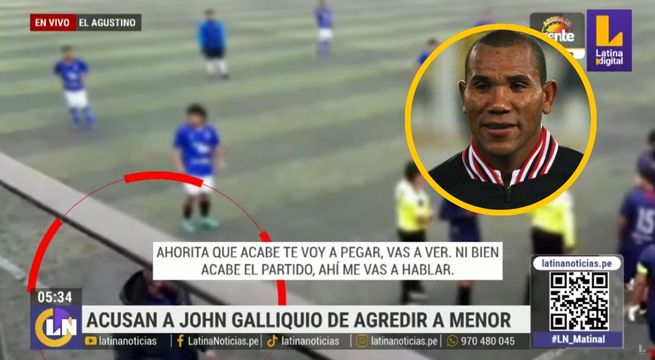 John Galliquio es acusado de agredir física y verbalmente a un menor de edad [VIDEO]