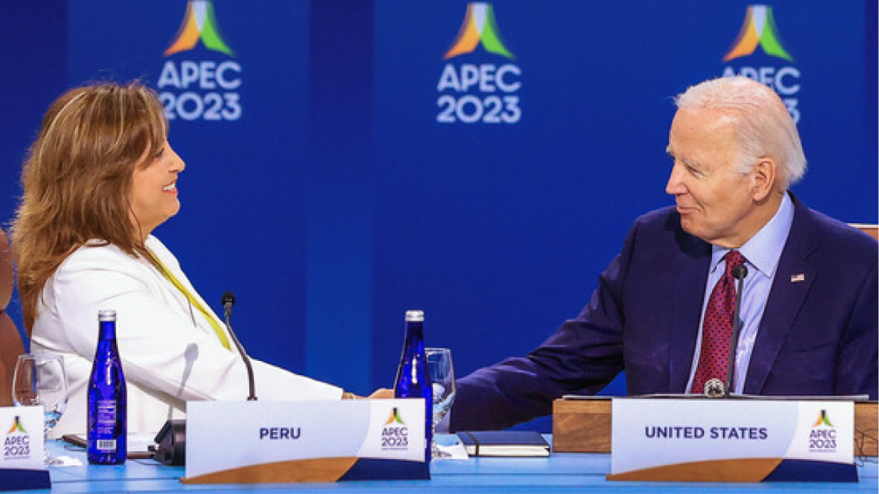 Joe Biden confirmó que vendrá al Perú para la Cumbre APEC 2024