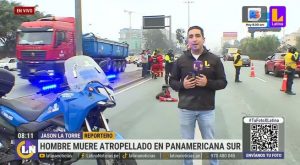 Fatídico accidente deja un muerto en plena Panamericana Sur