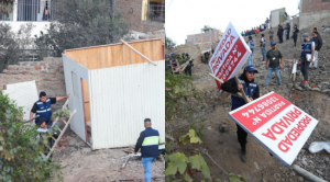 Traficantes de terreno intentaron invadir colegio en San Juan de Lurigancho