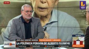 «Fujimori no puede cobrar esa pensión», señala exprocurador José Ugaz