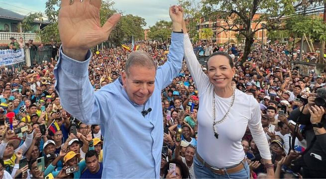 Machado y Edmundo González envían sentido mensaje a militares sobre protestas en Venezuela