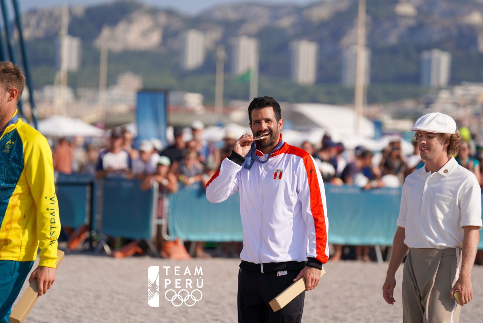 Stefano Peschiera Así Recibió La Medalla De Bronce En París 2024 Fotos Latina 0059