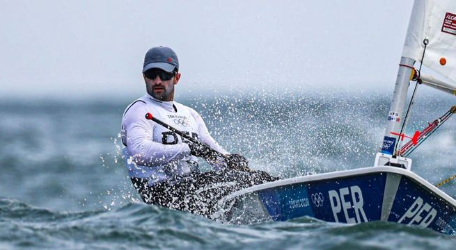 París 2024: reprograman competición de Stefano Peschiera en vela dinghy