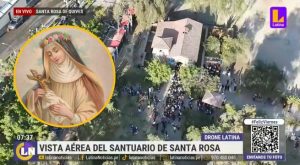 Santa Rosa de Lima: fieles hacen largas colas desde la madrugada para ingresar a santuario en Quives