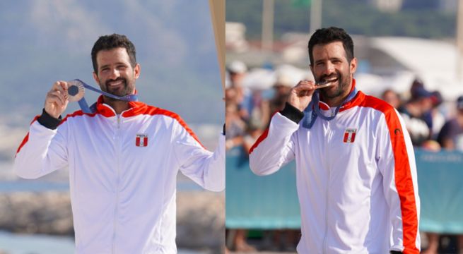 Stefano Peschiera: así recibió la medalla de bronce en París 2024 | FOTOS