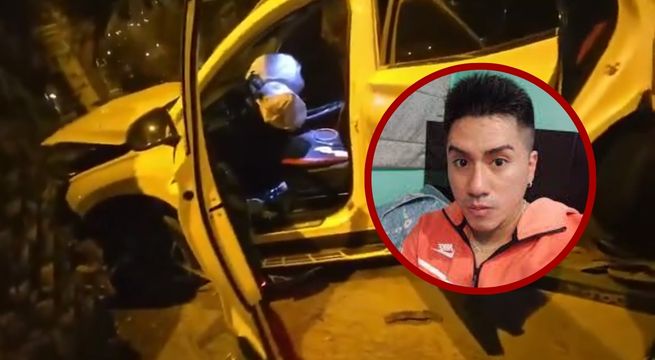 Streamer Sideral sufre aparatoso accidente en Surco | VIDEO