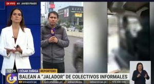 Avenida Javier Prado: jalador de colectivos informales es asesinado de varios disparos