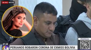 Tres peruanos son detenidos tras robar corona de exmiss Bolivia