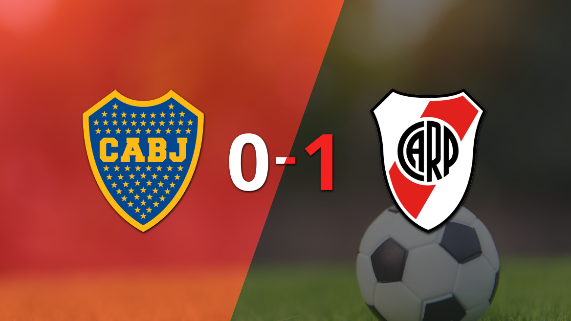 River Plate vence a Boca Juniors 1-0 en el Superclásico