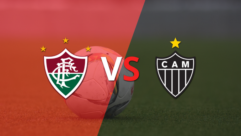 Fluminense y Atlético Mineiro  empatan 0-0 y se van al entretiempo