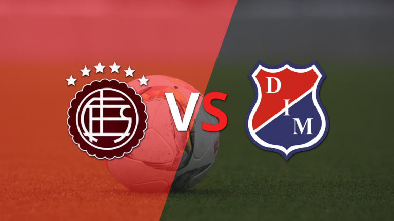 Lanús e Independiente Medellín  empatan 0-0 y se van al entretiempo