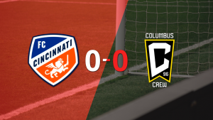 Cero a cero terminó el partido entre FC Cincinnati y Columbus Crew